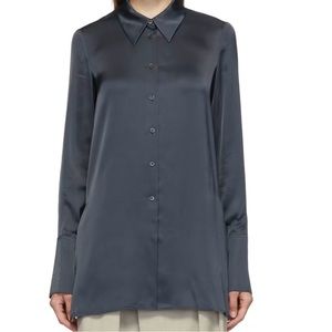 NWT Low classic black slim stain shirt